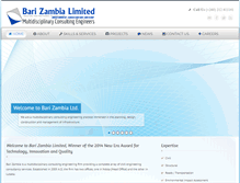 Tablet Screenshot of barizambia.com